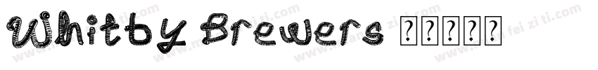 Whitby Brewers字体转换